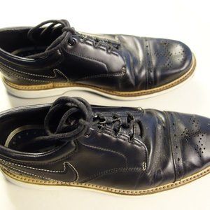 Nike Lunar Clayton Black Golf Shoes Men's Size 9.5